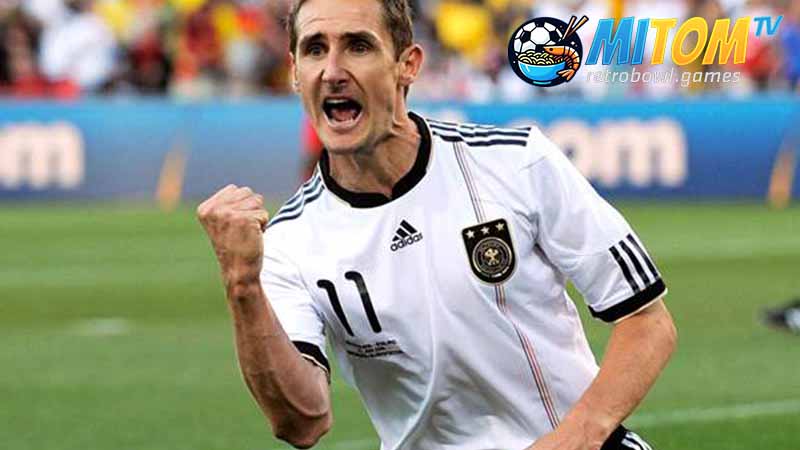 Huyền thoại bóng đá Đức - cầu thủ Miroslav Klose
